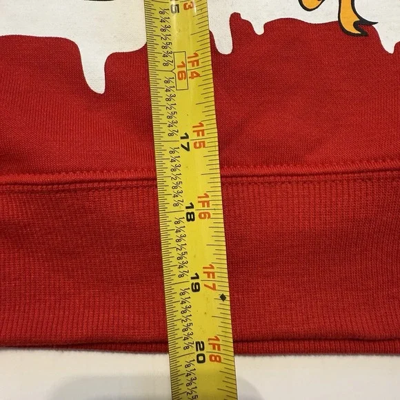 Betty Boop Crewneck Red Graphic SmallSweatshirt Holiday NWOT. ✅ Description! - Picture 8 of 11